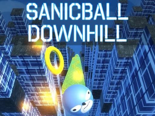 Captura de pantalla del juego Sanicball Downhill - arcade - Juego gratuito en línea