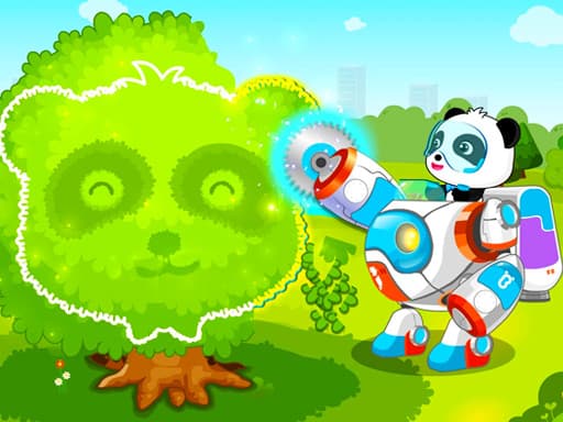 Little Panda Green Guard游戏截图 - girls - 免费在线游戏