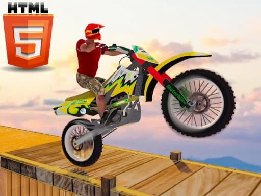 Bike Stunts 2024 game screenshot - action - Free online game