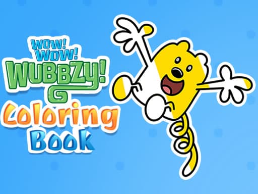 Wow Wow Wubbzy Coloring Book游戏截图 - boys - 免费在线游戏