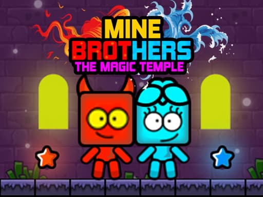 Mine Brothers The Magic Temple game screenshot - adventure - Free online game