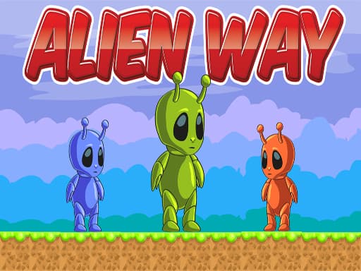 Captura de pantalla del juego Alien Way - boys - Juego gratuito en línea