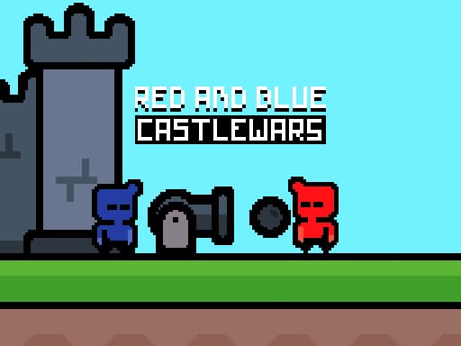 Red and Blue Castlewars game screenshot - action - Free online game