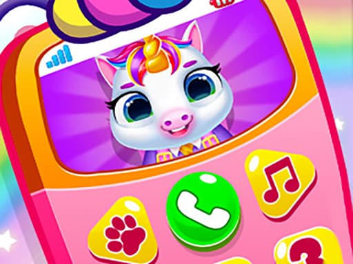 Baby Unicorn Phone game screenshot - hypercasual - Free online game