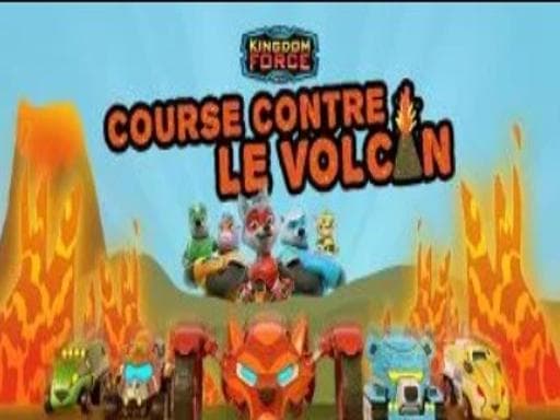 Course contre le volcan游戏截图 - racing - 免费在线游戏