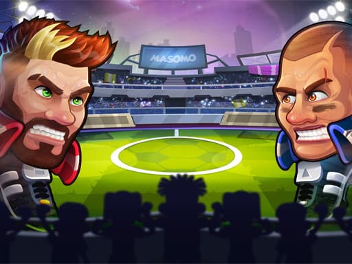Captura de pantalla del juego Head Ball - Head Soccer - Star League‏ - sports - Juego gratuito en línea