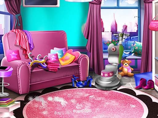 Girly House Cleaning游戏截图 - girls - 免费在线游戏