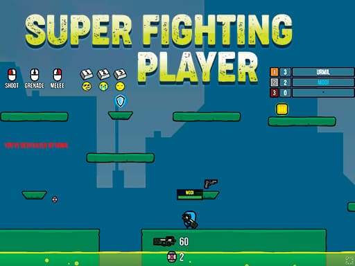 Captura de pantalla del juego Super Fighting Player - multiplayer - Juego gratuito en línea