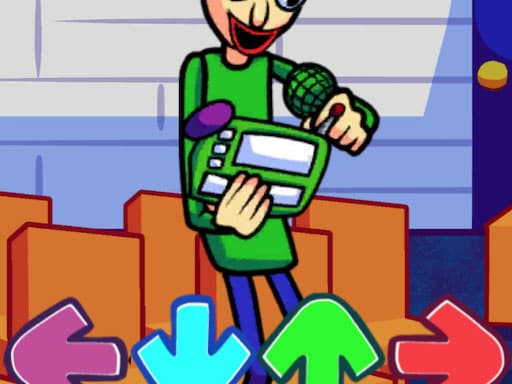 Baldi FNF Music Mod game screenshot - soccer - Free online game