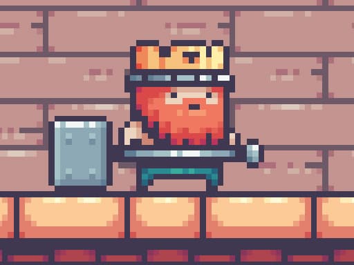 Captura de pantalla del juego Thor King Pig - adventure - Juego gratuito en línea