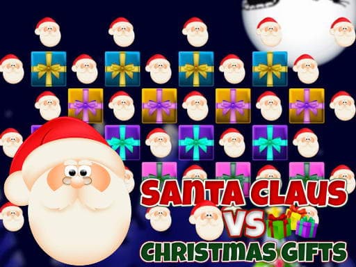 Captura de pantalla del juego Santa Claus vs Christmas Gifts - shooting - Juego gratuito en línea