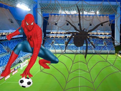 Captura de pantalla del juego Spidy Soccer - sports - Juego gratuito en línea