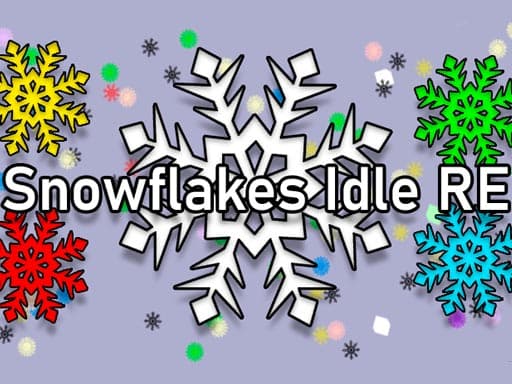 Snowflakes Idle RE game screenshot - clicker - Free online game