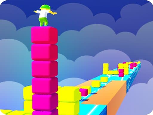 Cubes Stack 3D game screenshot - hypercasual - Free online game