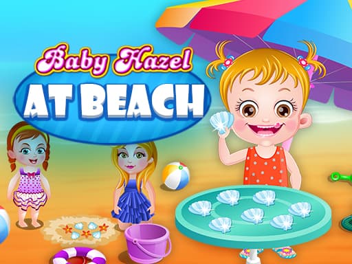 Baby Hazel at Beach game screenshot - girls - Free online game