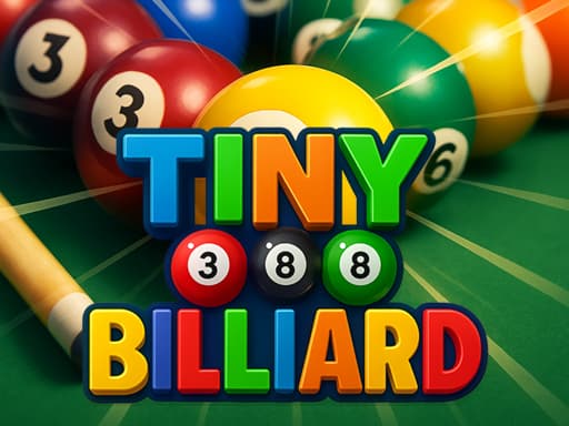 Tiny Billiard game screenshot - sports - Free online game