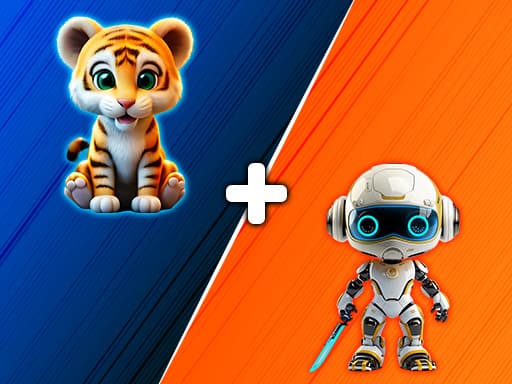 Animals Mix Up   AI Hybrid game screenshot - 3d - Free online game