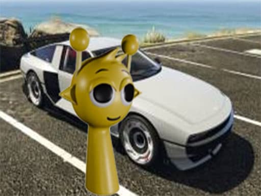 Sprunki Drift Multiplayer game screenshot - racing - Free online game