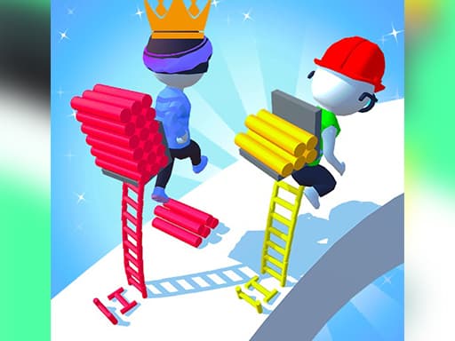 Ladder Race 3D 2021 game screenshot - 3d - Free online game