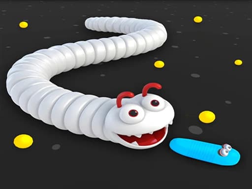Captura de pantalla del juego Worms Hungry  - puzzles - Juego gratuito en línea