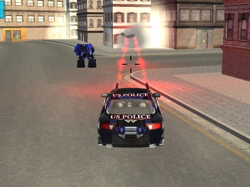 Captura de pantalla del juego Kill Robots - shooting - Juego gratuito en línea