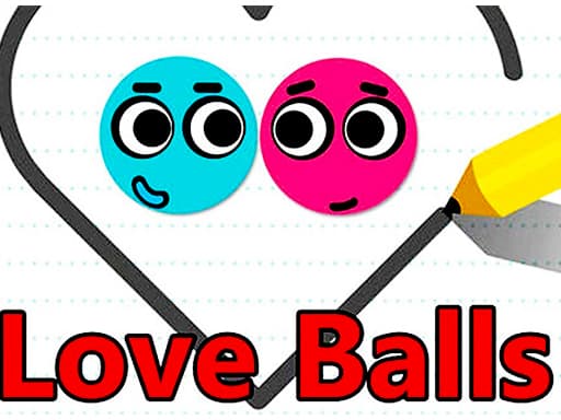 2d Love Balls game screenshot - hypercasual - Free online game