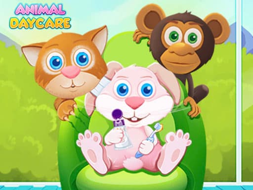 Baby Animal Daycare game screenshot - hypercasual - Free online game