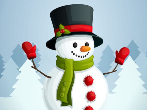 Jumping Snowman Online Game游戏截图 - arcade - 免费在线游戏