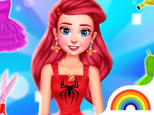 Design With Me SuperHero Tutu Outfits game screenshot - girls - Free online game