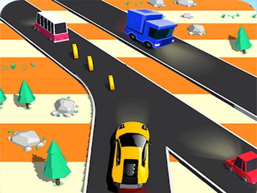 Captura de pantalla del juego Car Traffic System - racing - Juego gratuito en línea