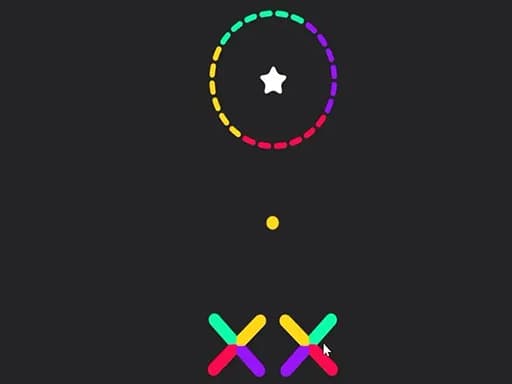 RUSH -CIRCLE game screenshot - hypercasual - Free online game