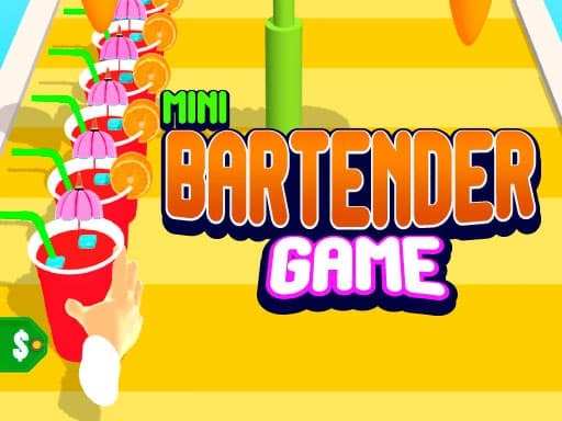 Captura de pantalla del juego Mini Bartender Game - clicker - Juego gratuito en línea