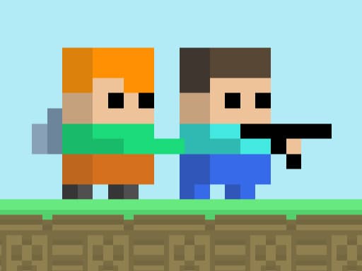 Captura de pantalla del juego Minescrafter - Steve and Alex - adventure - Juego gratuito en línea