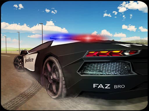 Captura de pantalla del juego Police Car Chase Driving Sim - racing - Juego gratuito en línea