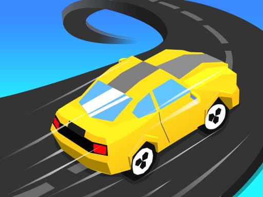 Merge Racer Stunts Car game screenshot - arcade - Free online game