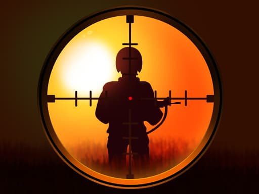 Captura de pantalla del juego Sniper King 2D The Dark City - shooting - Juego gratuito en línea
