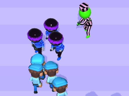 Police Clash 3D game screenshot - action - Free online game