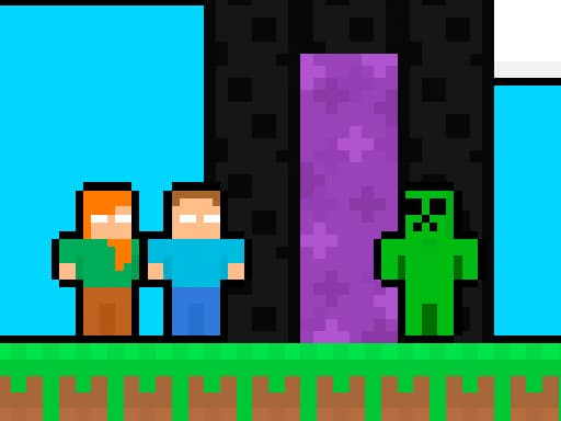 MCCraft   2 Player游戏截图 - arcade - 免费在线游戏