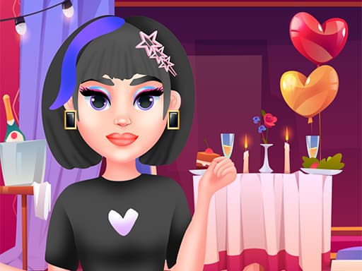 Valentines Day Makeup game screenshot - girls - Free online game
