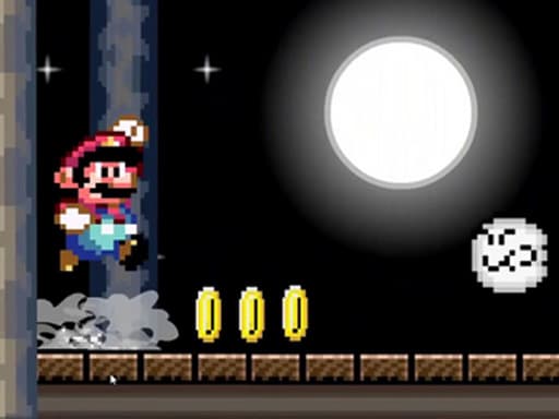 Captura de pantalla del juego Super Mario Halloween Online - arcade - Juego gratuito en línea