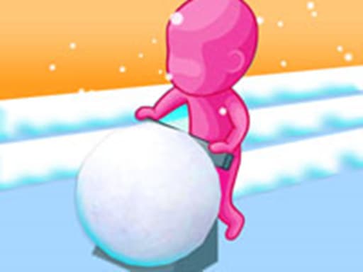 Captura de pantalla del juego Giant Snowball Rush - Fun &amp; Run 3D Game - boys - Juego gratuito en línea