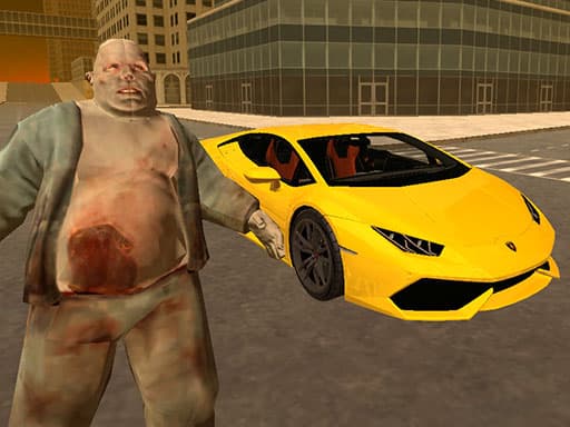 Supercars Zombie Driving game screenshot - racing - Free online game