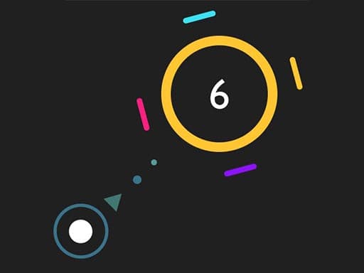 Color Shot throw the ball game screenshot - arcade - Free online game