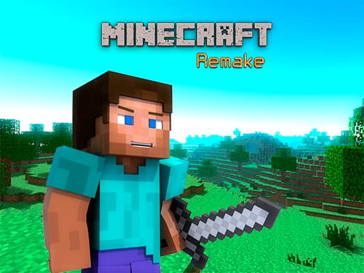Minecraft Remake game screenshot - boys - Free online game