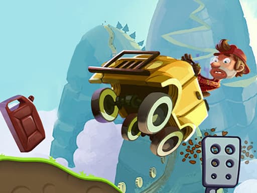 Captura de pantalla del juego Hill Climb Car Racing 2 - racing - Juego gratuito en línea