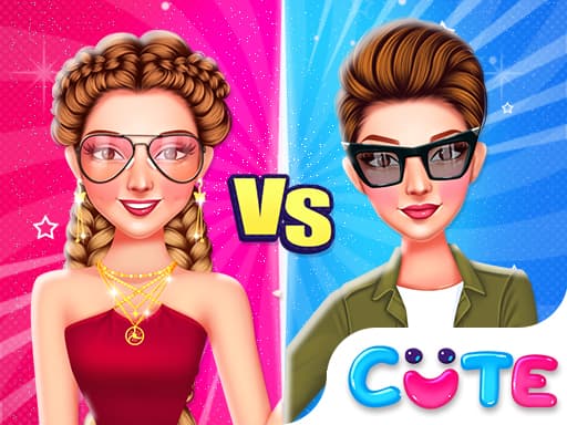 Influencers Girly Vs Tomboy game screenshot - girls - Free online game
