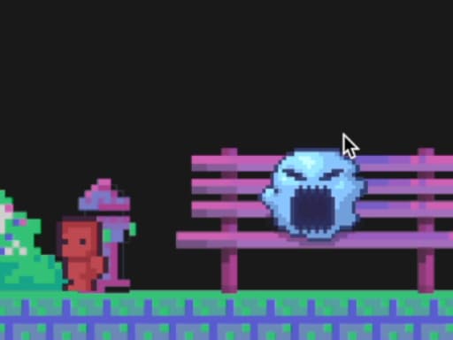 Slime Rain game screenshot - hypercasual - Free online game