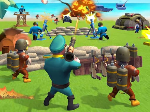 Captura de pantalla del juego Super War - arcade - Juego gratuito en línea
