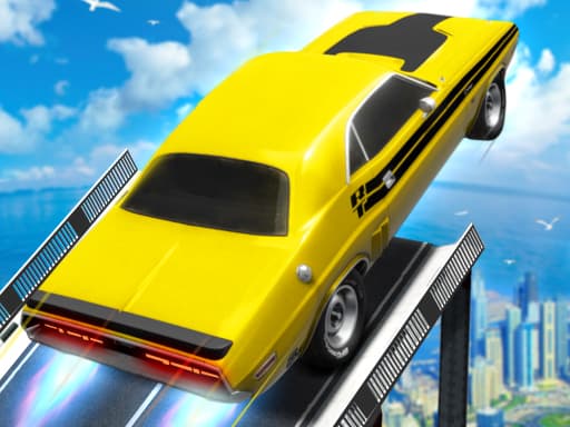 Captura de pantalla del juego Car Ramp Stunts - racing - Juego gratuito en línea