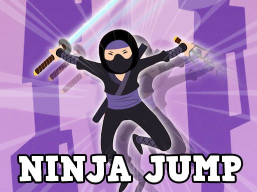 Ninja Jump Hero game screenshot - clicker - Free online game